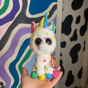 Beanie Boos Hermonie Unicorn Plush